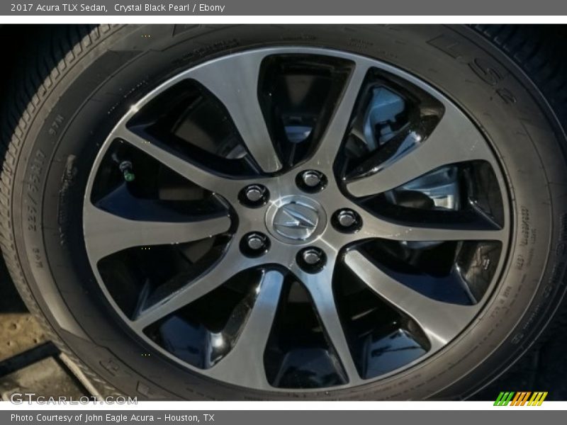 Crystal Black Pearl / Ebony 2017 Acura TLX Sedan