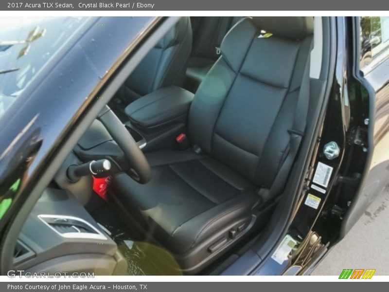 Crystal Black Pearl / Ebony 2017 Acura TLX Sedan