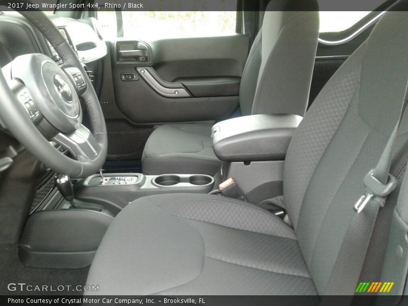 Rhino / Black 2017 Jeep Wrangler Sport 4x4