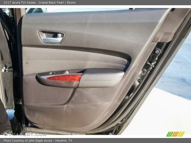 Crystal Black Pearl / Ebony 2017 Acura TLX Sedan