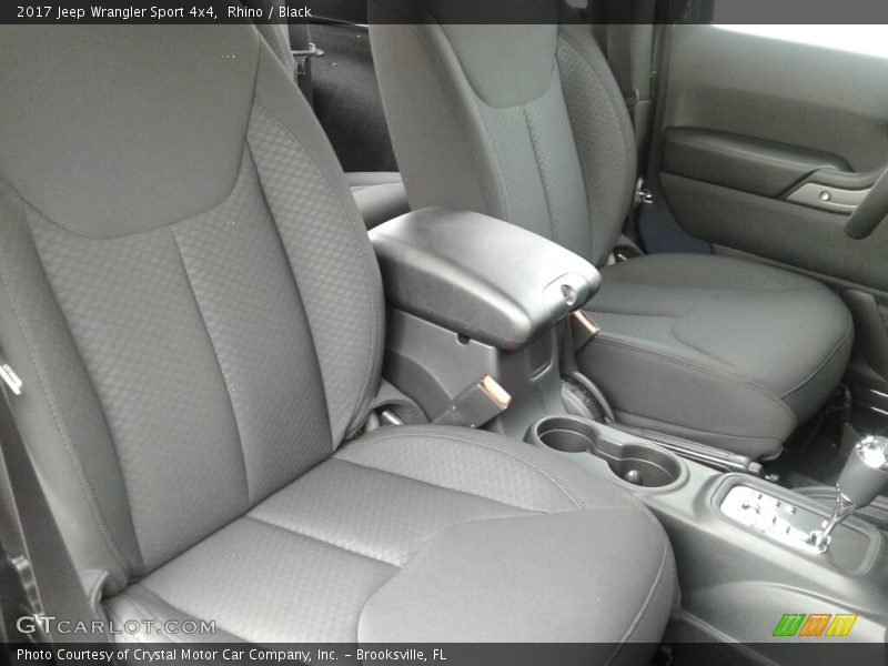 Rhino / Black 2017 Jeep Wrangler Sport 4x4