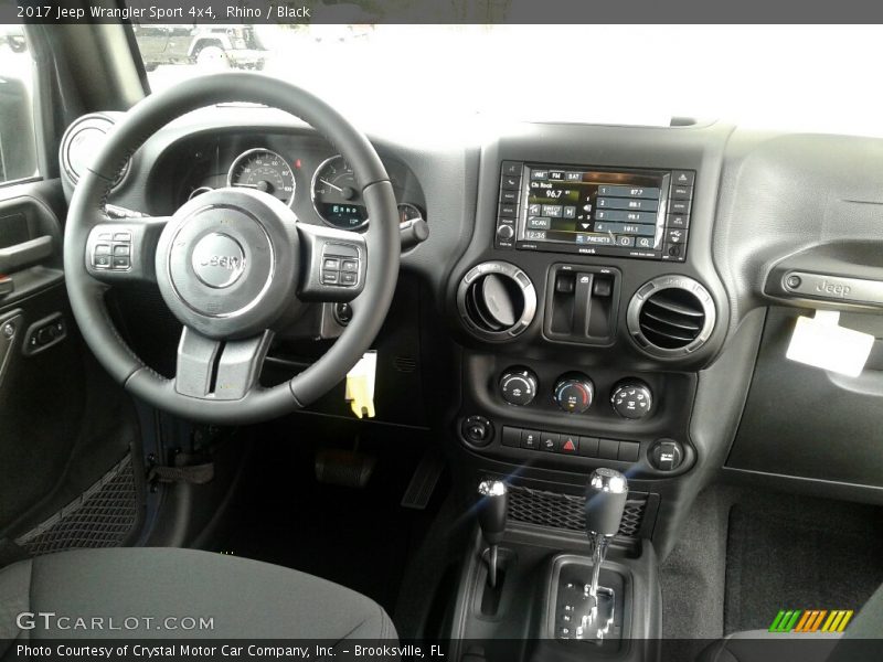 Rhino / Black 2017 Jeep Wrangler Sport 4x4