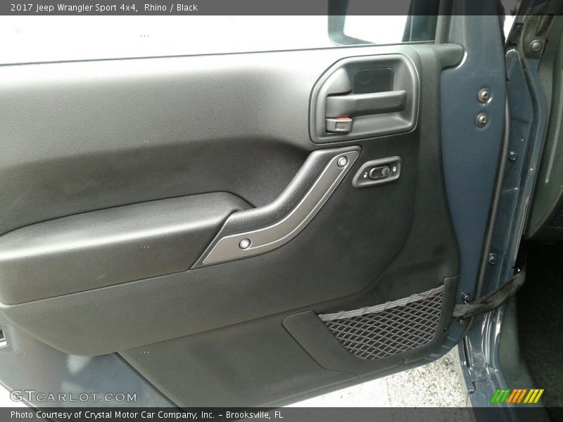 Rhino / Black 2017 Jeep Wrangler Sport 4x4