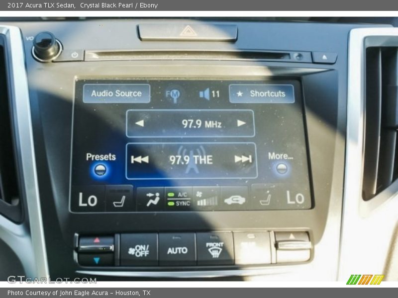 Crystal Black Pearl / Ebony 2017 Acura TLX Sedan