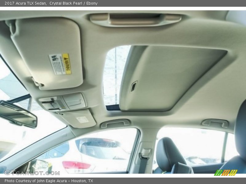 Crystal Black Pearl / Ebony 2017 Acura TLX Sedan