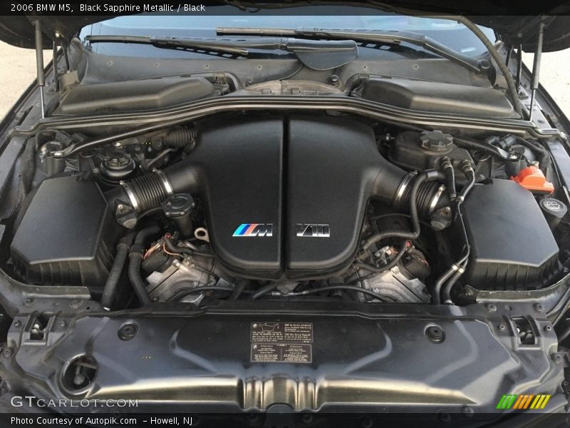 Black Sapphire Metallic / Black 2006 BMW M5