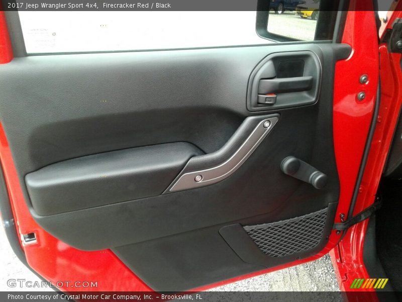 Firecracker Red / Black 2017 Jeep Wrangler Sport 4x4