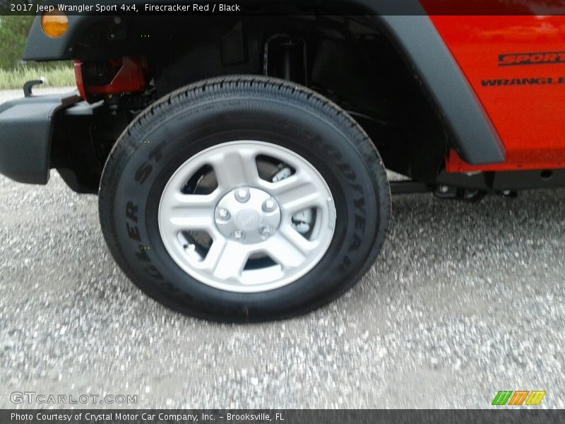 Firecracker Red / Black 2017 Jeep Wrangler Sport 4x4