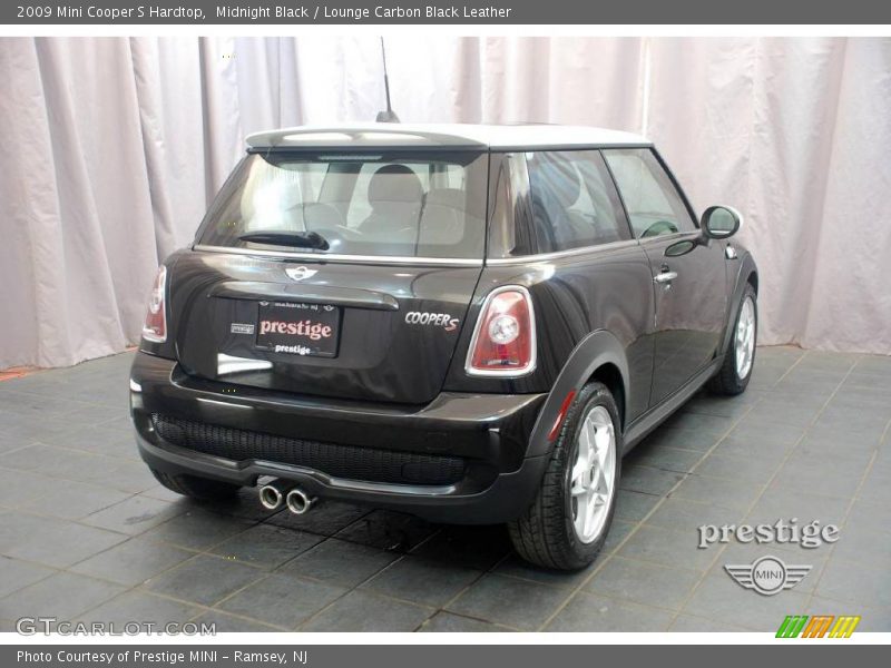 Midnight Black / Lounge Carbon Black Leather 2009 Mini Cooper S Hardtop