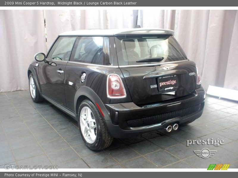 Midnight Black / Lounge Carbon Black Leather 2009 Mini Cooper S Hardtop