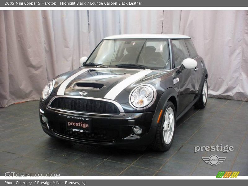 Midnight Black / Lounge Carbon Black Leather 2009 Mini Cooper S Hardtop