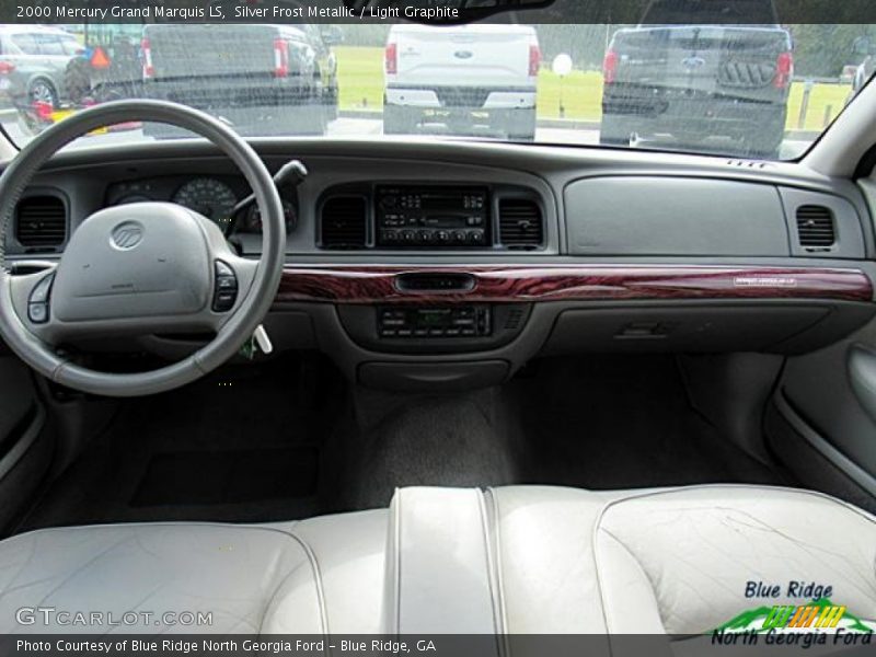 Silver Frost Metallic / Light Graphite 2000 Mercury Grand Marquis LS
