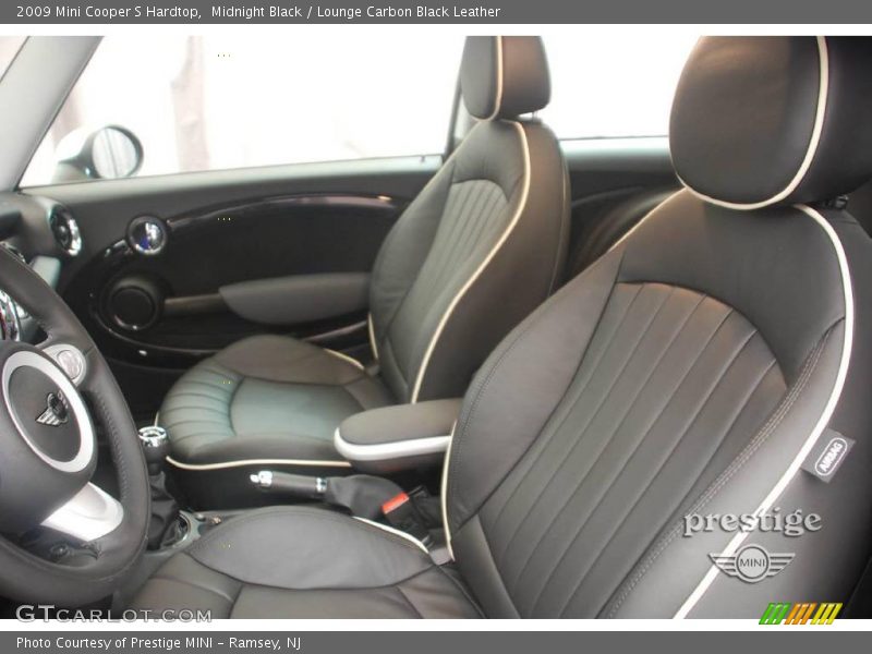 Midnight Black / Lounge Carbon Black Leather 2009 Mini Cooper S Hardtop