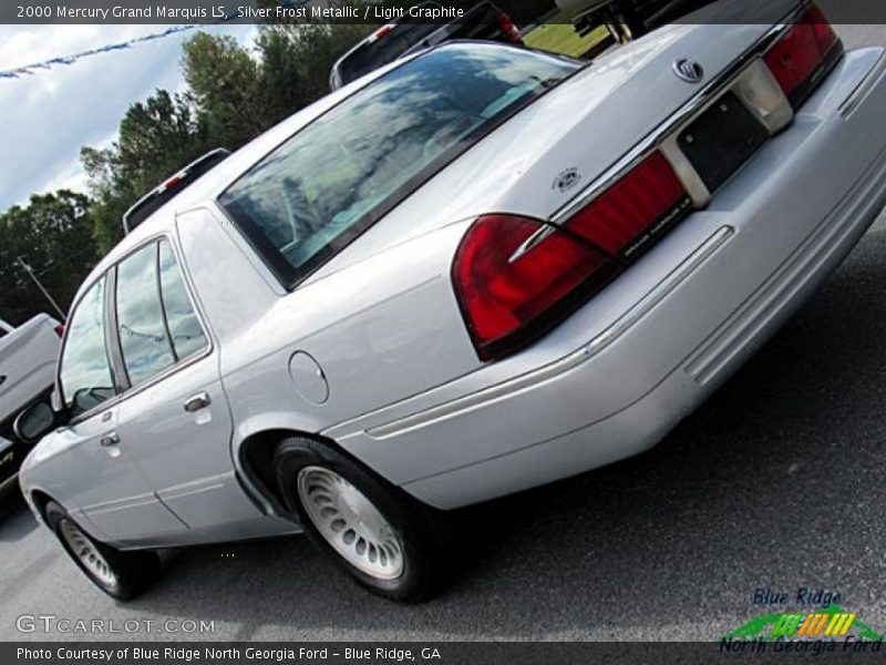 Silver Frost Metallic / Light Graphite 2000 Mercury Grand Marquis LS