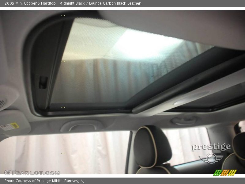Midnight Black / Lounge Carbon Black Leather 2009 Mini Cooper S Hardtop