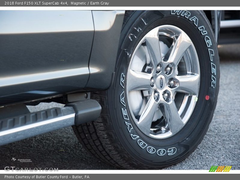 Magnetic / Earth Gray 2018 Ford F150 XLT SuperCab 4x4