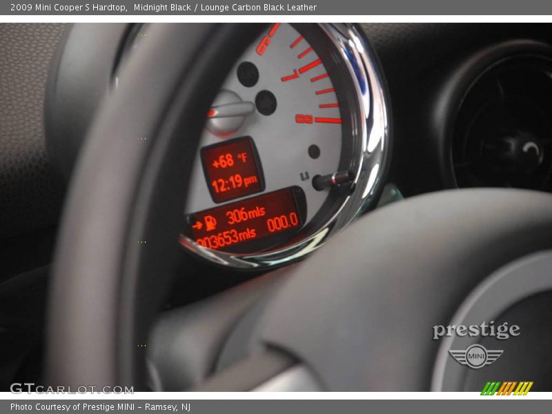 Midnight Black / Lounge Carbon Black Leather 2009 Mini Cooper S Hardtop