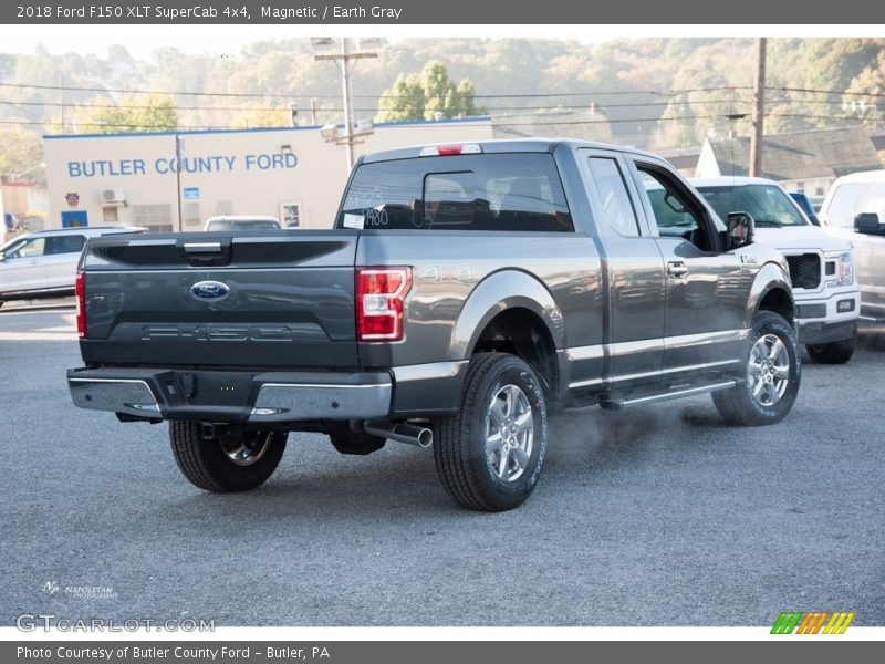 Magnetic / Earth Gray 2018 Ford F150 XLT SuperCab 4x4