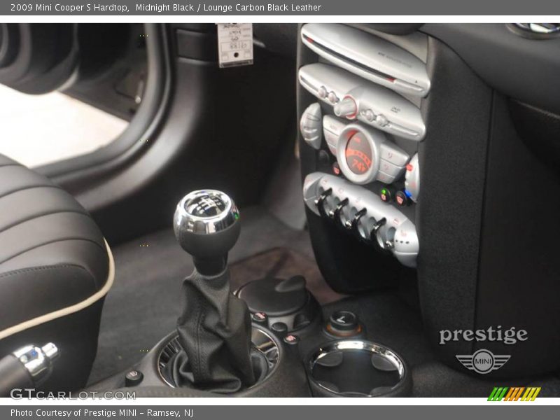 Midnight Black / Lounge Carbon Black Leather 2009 Mini Cooper S Hardtop