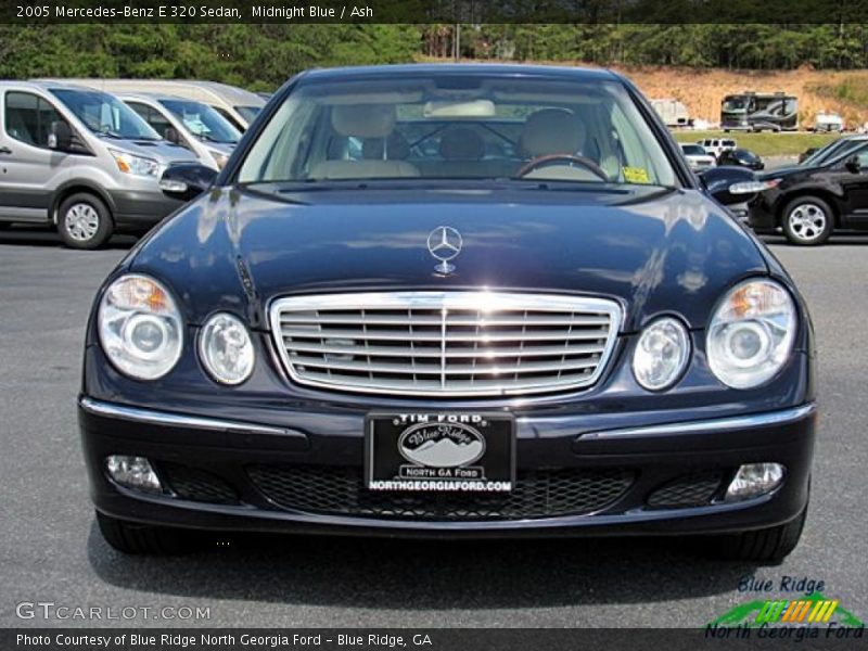 Midnight Blue / Ash 2005 Mercedes-Benz E 320 Sedan