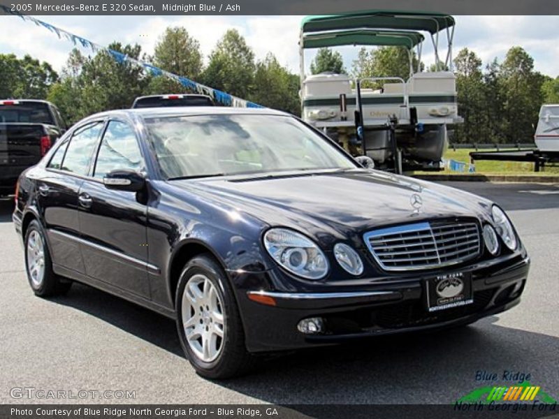 Midnight Blue / Ash 2005 Mercedes-Benz E 320 Sedan