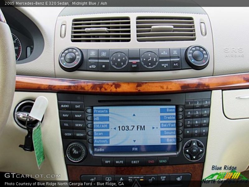 Midnight Blue / Ash 2005 Mercedes-Benz E 320 Sedan