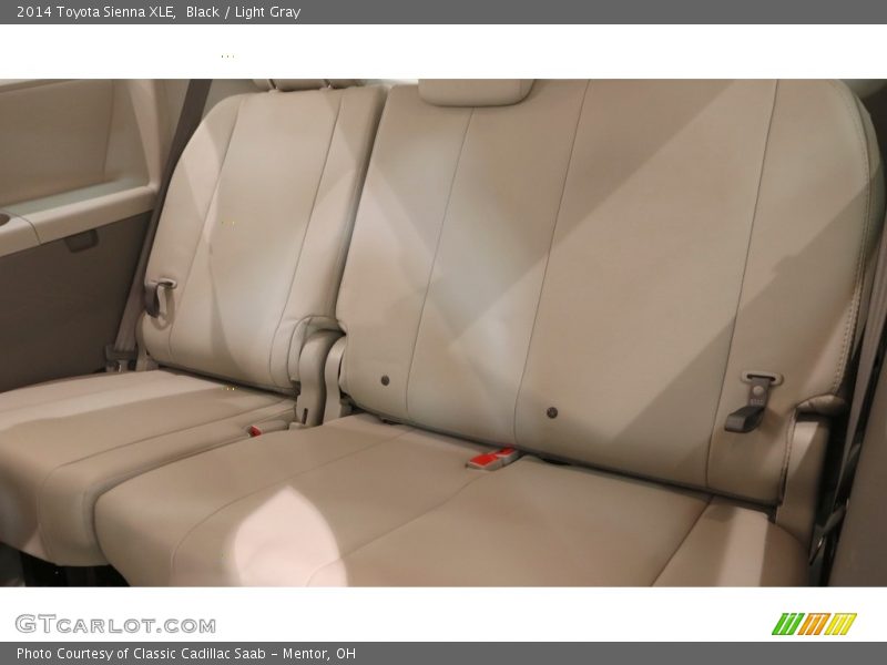 Black / Light Gray 2014 Toyota Sienna XLE