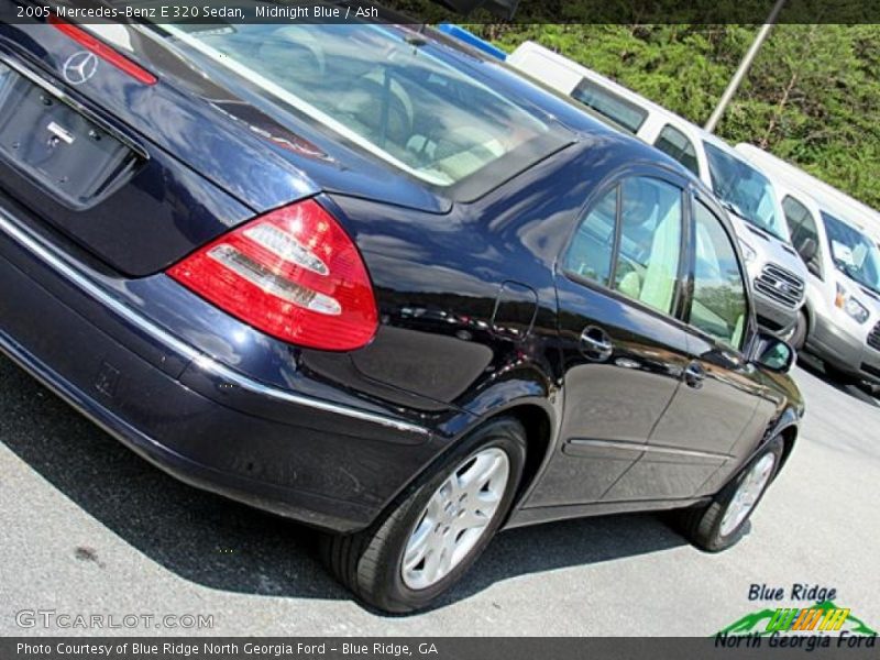 Midnight Blue / Ash 2005 Mercedes-Benz E 320 Sedan