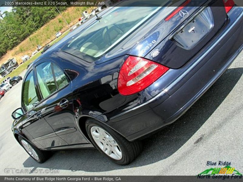 Midnight Blue / Ash 2005 Mercedes-Benz E 320 Sedan