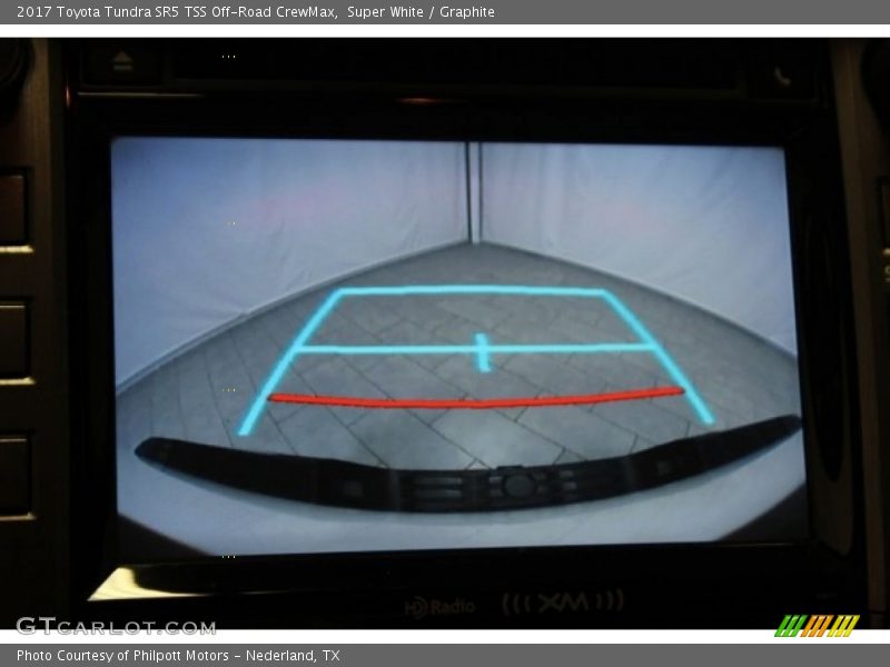 Super White / Graphite 2017 Toyota Tundra SR5 TSS Off-Road CrewMax