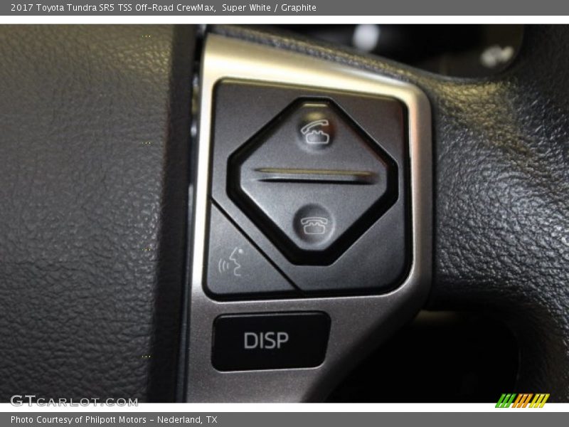 Super White / Graphite 2017 Toyota Tundra SR5 TSS Off-Road CrewMax