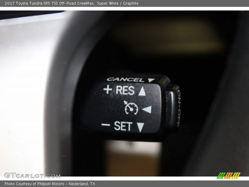 Super White / Graphite 2017 Toyota Tundra SR5 TSS Off-Road CrewMax