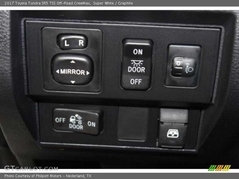 Super White / Graphite 2017 Toyota Tundra SR5 TSS Off-Road CrewMax