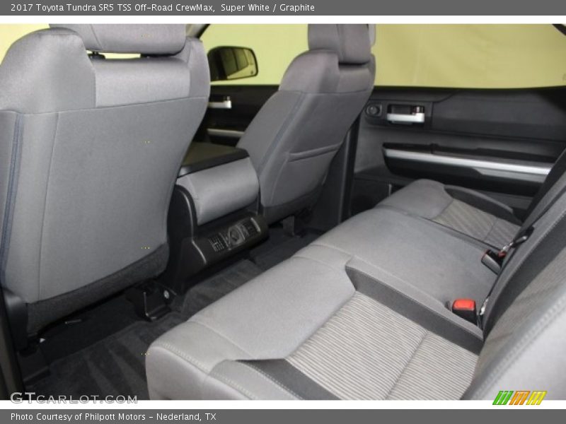 Super White / Graphite 2017 Toyota Tundra SR5 TSS Off-Road CrewMax