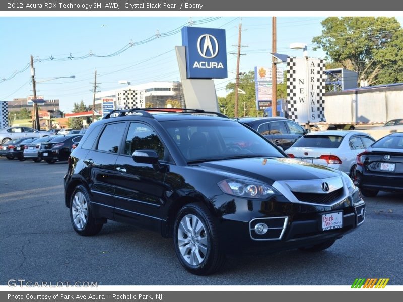 Crystal Black Pearl / Ebony 2012 Acura RDX Technology SH-AWD