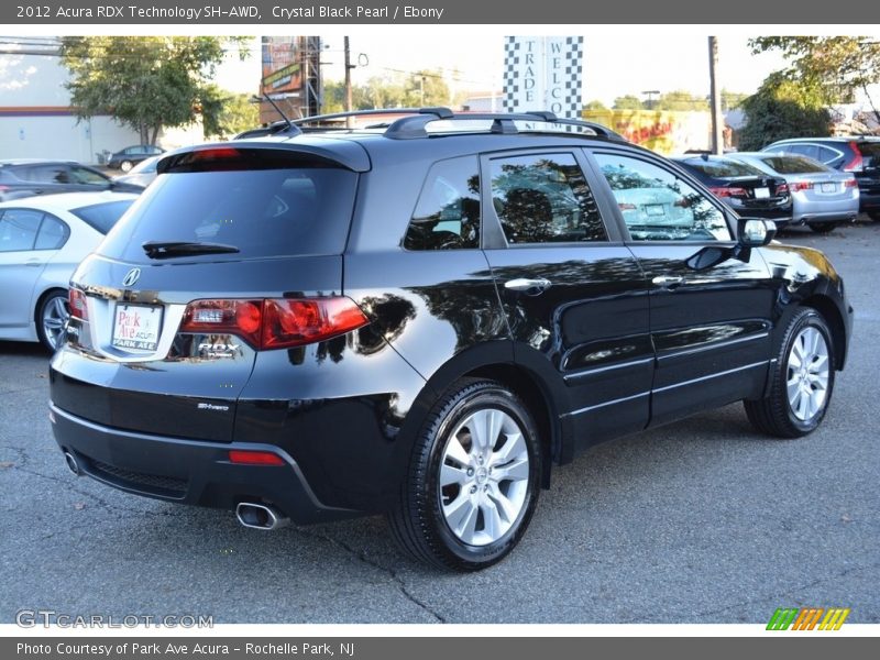 Crystal Black Pearl / Ebony 2012 Acura RDX Technology SH-AWD