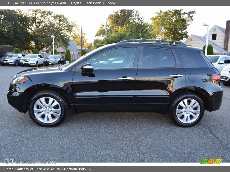 Crystal Black Pearl / Ebony 2012 Acura RDX Technology SH-AWD