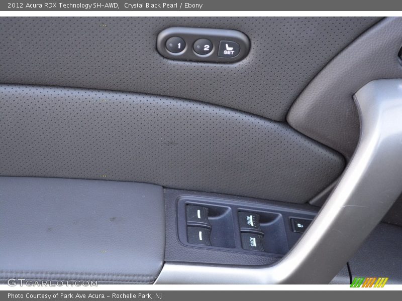 Crystal Black Pearl / Ebony 2012 Acura RDX Technology SH-AWD