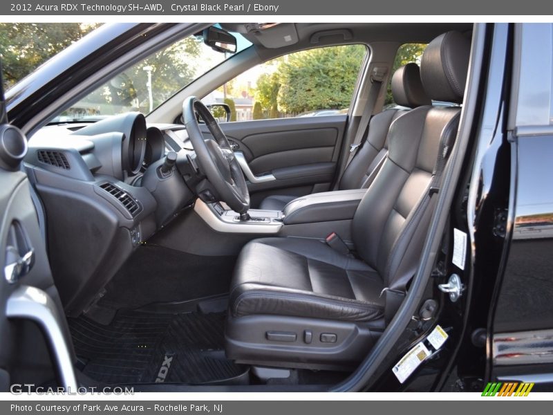 Crystal Black Pearl / Ebony 2012 Acura RDX Technology SH-AWD