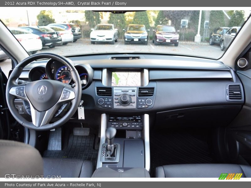 Crystal Black Pearl / Ebony 2012 Acura RDX Technology SH-AWD