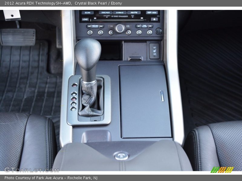 Crystal Black Pearl / Ebony 2012 Acura RDX Technology SH-AWD
