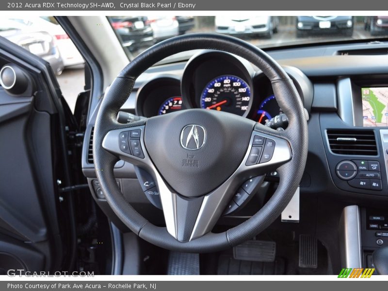 Crystal Black Pearl / Ebony 2012 Acura RDX Technology SH-AWD