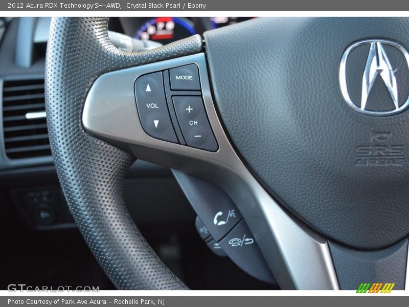 Crystal Black Pearl / Ebony 2012 Acura RDX Technology SH-AWD