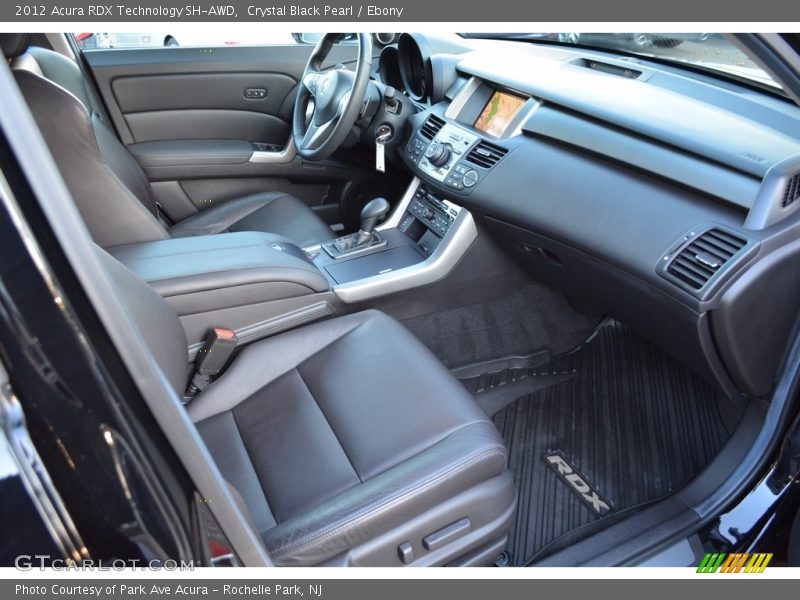 Crystal Black Pearl / Ebony 2012 Acura RDX Technology SH-AWD