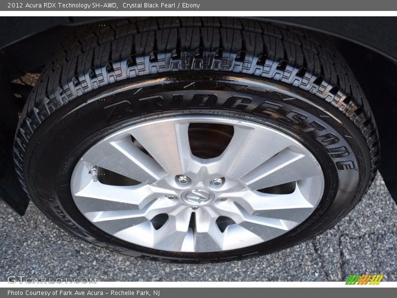 Crystal Black Pearl / Ebony 2012 Acura RDX Technology SH-AWD