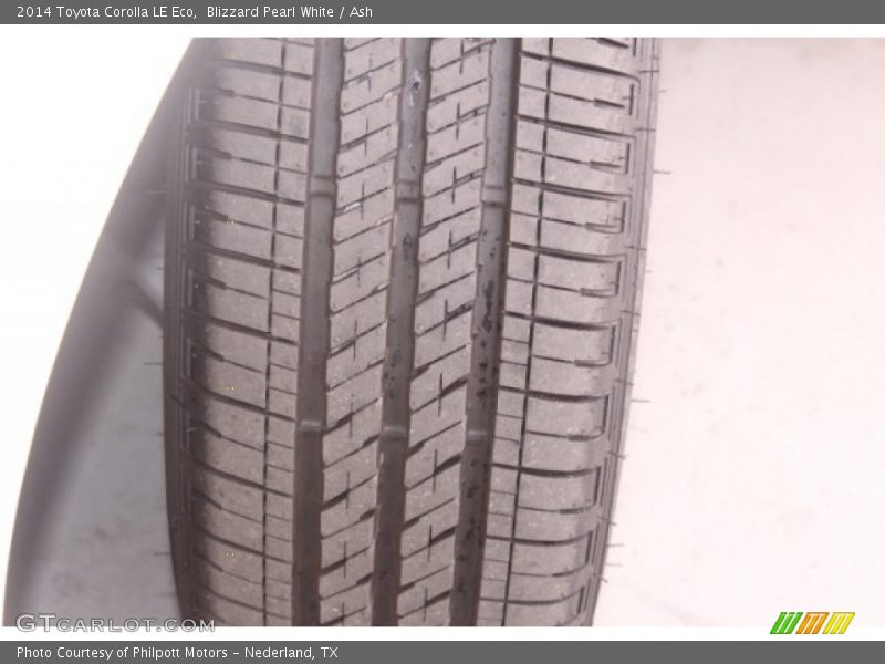 Blizzard Pearl White / Ash 2014 Toyota Corolla LE Eco