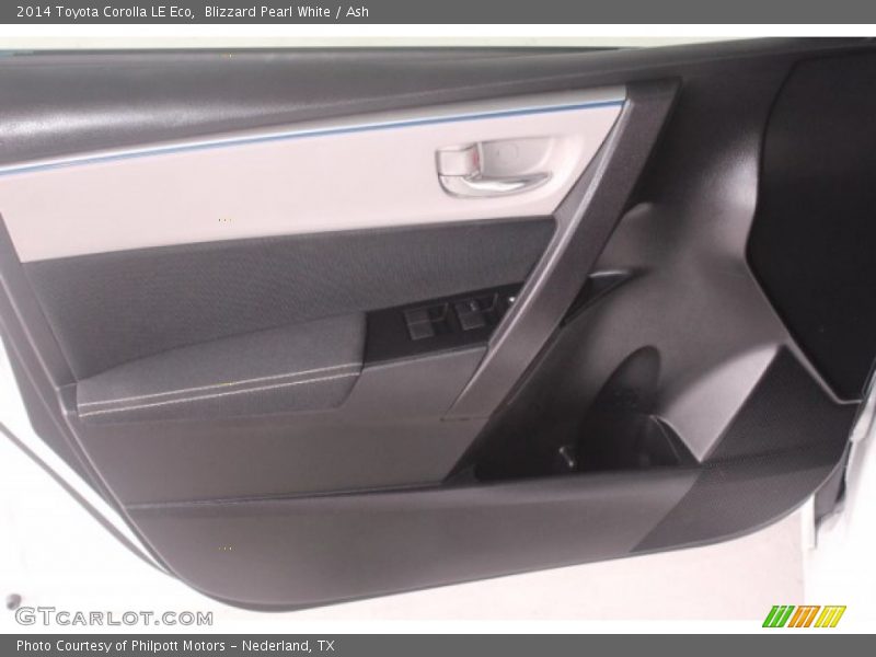 Blizzard Pearl White / Ash 2014 Toyota Corolla LE Eco