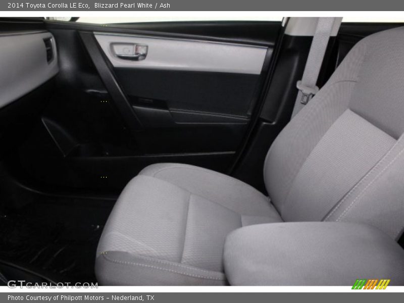 Blizzard Pearl White / Ash 2014 Toyota Corolla LE Eco