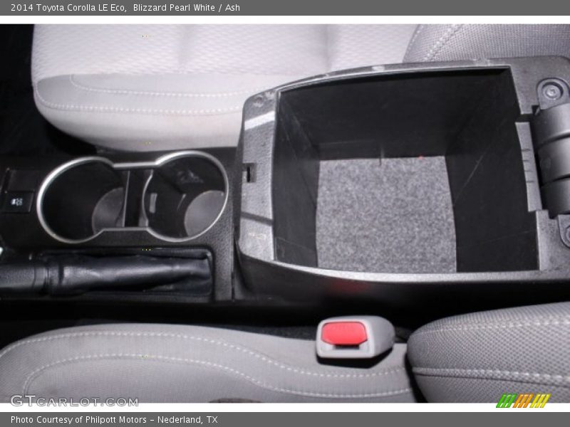 Blizzard Pearl White / Ash 2014 Toyota Corolla LE Eco