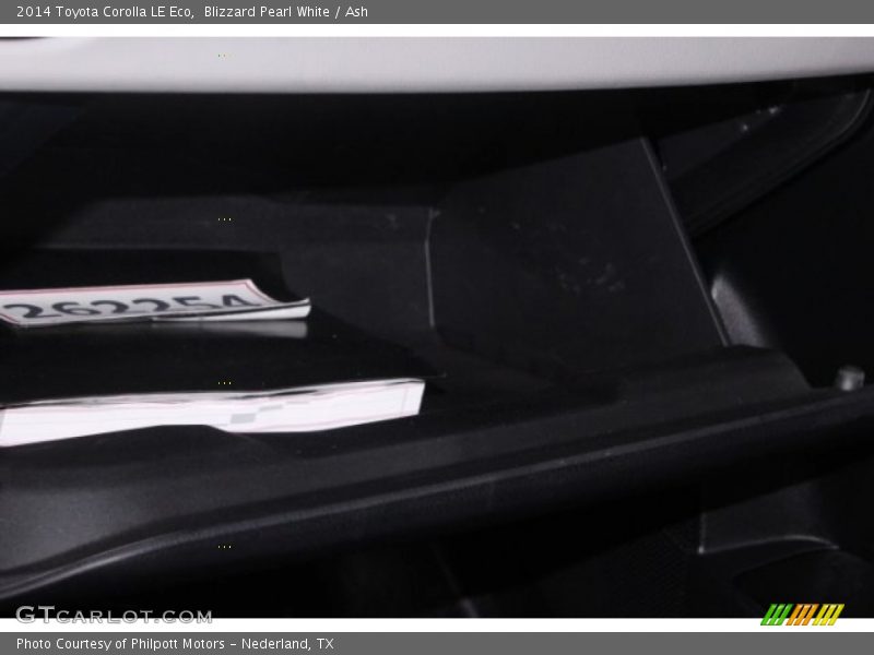 Blizzard Pearl White / Ash 2014 Toyota Corolla LE Eco